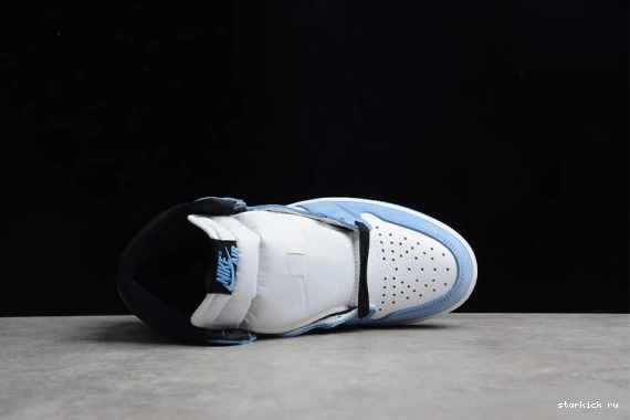 1 Jordan 555088-134 Black White High 555088-134 University AIR Retro Blue 0426